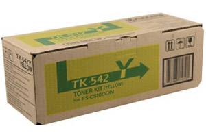 Kyocera Mita TK-542Y Original Yellow Toner Cartridge for FS-C5100DN
