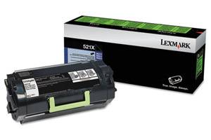 Lexmark 52D1X00 521X Original 45K Yield Toner Cartridge for MS812