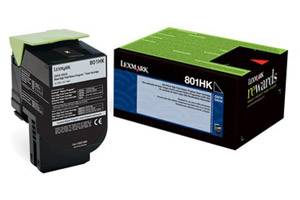 Lexmark 80C1HK0 / 801HK Original High Yield Black Toner Cartridge for CX410 CX510