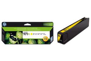 HP CN628AM (#971XL) Original High Yield Yellow Inkjet Cartridge