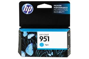 HP CN050AN (#951) Original Cyan Ink Cartridge