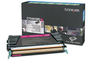 Lexmark X746A1MG Original Magenta Toner Cartridge for X746DE X748DE X748DTE