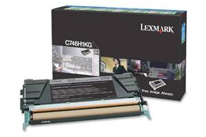 Lexmark C746H1KG Original High Yield Black Toner Cartridge for C746DN C748DE