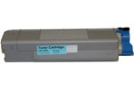 Okidata 43865719 Cyan Compatible Toner Cartridge for C6150 MC560