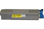 Okidata 43865717 Yellow Toner Cartridge for C6150 C6150dn MC560n