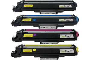 Brother TN-223 Black & Color Compatible Toner Cartridge Set w/Chip